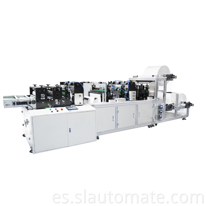 Non-woven face towel machine